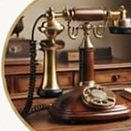 Téléphone ancien de 1876